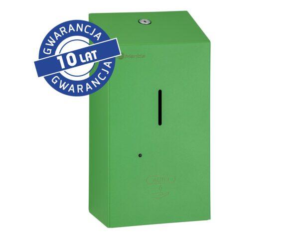 Bezdotykowy automatyczny dozownik mydła w pianie MERIDA STELLA AUTOMATIC GREEN LINE na jednorazowe wkłady 1000 g, zielony Bezdotykowy automatyczny dozownik mydła w pianie MERIDA STELLA AUTOMATIC GREEN LINE na jednorazowe wkłady 1000 g, zielony