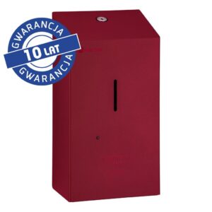 Bezdotykowy automatyczny dozownik mydła w pianie MERIDA STELLA AUTOMATIC RED LINE na jednorazowe wkłady 1000 g, czerwony