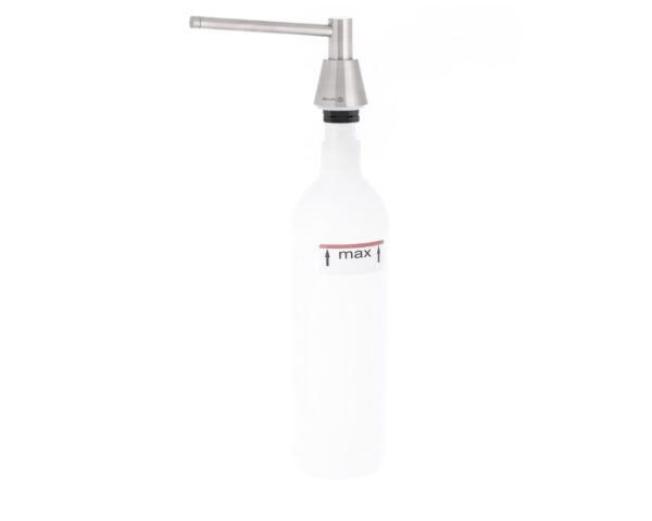 Dozownik mydła w płynie blatowy STOŻEK, pojemność zbiornika 1000 ml, matowy