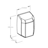 Suszarka do rąk MERIDA STELLA MACHFLOW WHITE LINE, biała