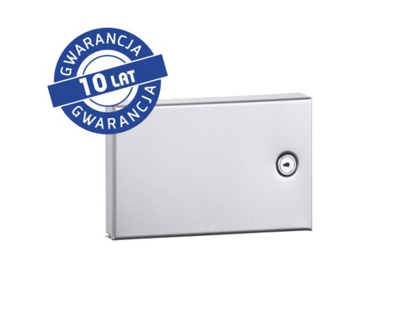 Pojemnik na rękawice foliowe MERIDA STELLA, pojemność 100 szt. rękawic, stal matowa Pojemnik na rękawice foliowe MERIDA STELLA, pojemność 100 szt. rękawic, stal matowa