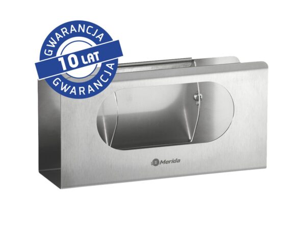 Uchwyt na kartonik z rękawiczkami lub chusteczkami MERIDA STELLA, stal matowa Uchwyt na kartonik z rękawiczkami lub chusteczkami MERIDA STELLA, stal matowa