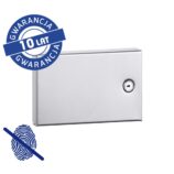 Pojemnik na rękawice foliowe MERIDA STELLA Anti-FingerPrint stal matowa z powłoką AFP