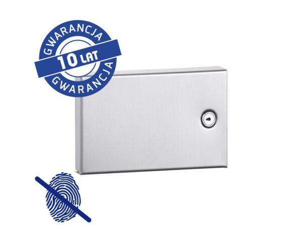 Pojemnik na rękawice foliowe MERIDA STELLA Anti-FingerPrint stal matowa z powłoką AFP Pojemnik na rękawice foliowe MERIDA STELLA Anti-FingerPrint stal matowa z powłoką AFP