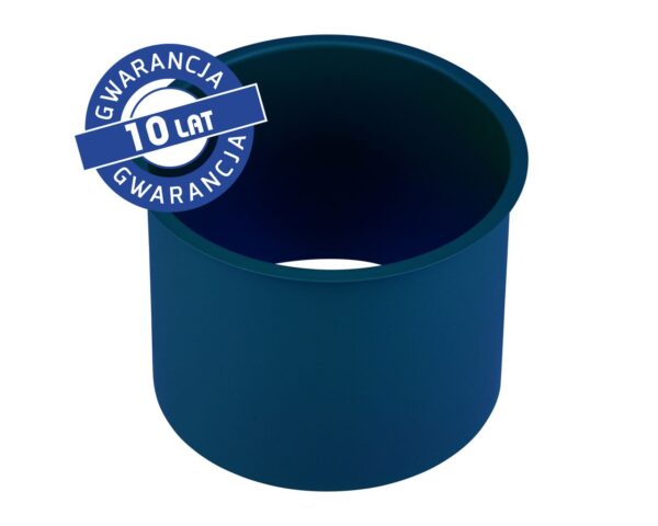 Kołnierz kosza nablatowy okrągły MERIDA STELLA BLUE LINE, niebieski Kołnierz kosza nablatowy okrągły MERIDA STELLA BLUE LINE, niebieski