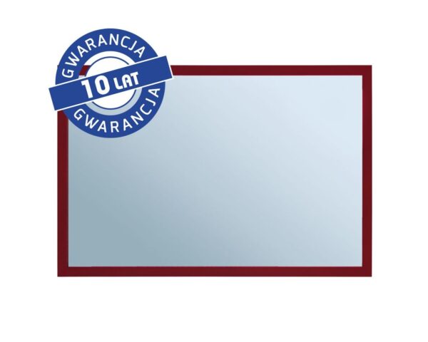 Lustro w ramie metalowej - czerwonej MERIDA STELLA RED LINE, 40 x 60 cm Lustro w ramie metalowej - czerwonej MERIDA STELLA RED LINE, 40 x 60 cm