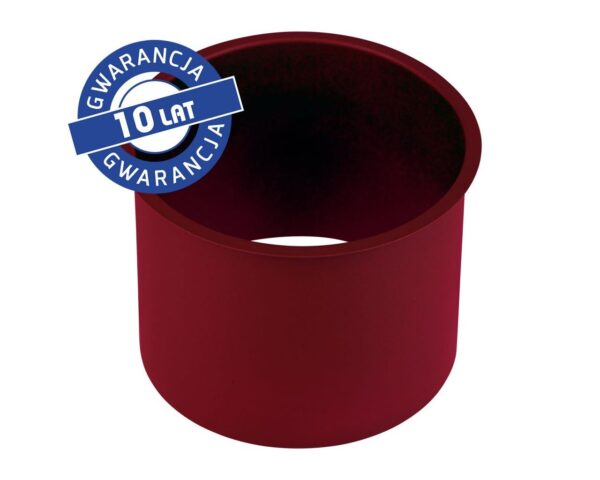 Kołnierz kosza nablatowy okrągły MERIDA STELLA RED LINE, czerwony Kołnierz kosza nablatowy okrągły MERIDA STELLA RED LINE, czerwony