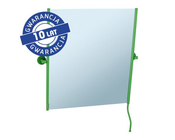 Lustro uchylne w oprawie zielonej matowej z uchwytem ułatwiającym regulację kąta nachylenia MERIDA STELLA GREEN LINE, 50 x 60 cm Lustro uchylne w oprawie zielonej matowej z uchwytem ułatwiającym regulację kąta nachylenia MERIDA STELLA GREEN LINE, 50 x 60 cm