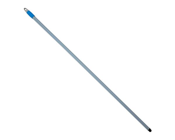 Kij do mopów sznurkowych i paskowych, z gwintem, biało-niebieski, 120 cm Kij do mopów sznurkowych i paskowych, z gwintem, biało-niebieski, 120 cm