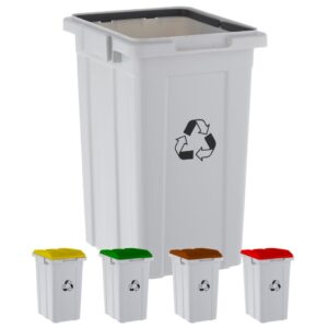 Kosz z tworzywa do segregacji mały 33 l