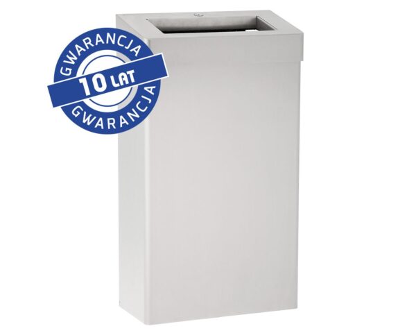 Kosz otwarty MERIDA STELLA R10 ADVANCED, poj. 27 l, stal matowa Kosz otwarty MERIDA STELLA R10 ADVANCED, poj. 27 l, stal matowa