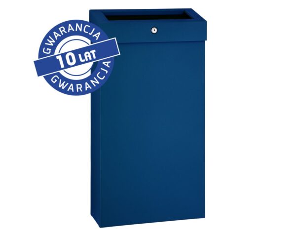 Kosz na odpady otwarty MERIDA STELLA SLIM BLUE LINE COMBO, pojemność 15 l, niebieski Kosz na odpady otwarty MERIDA STELLA SLIM BLUE LINE COMBO, pojemność 15 l, niebieski