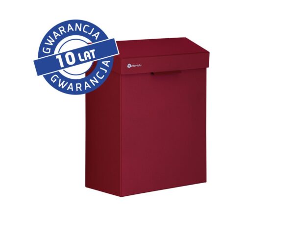 Kosz do damskich toalet MERIDA STELLA RED LINE 4,5 l, czerwony