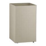 Kosz podblatowy na kółkach MERIDA STELLA SILK GREY LINE, pojemność 60 l, szary jedwabisty