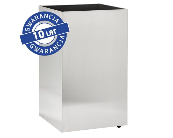 Kosz podblatowy na kółkach MERIDA STELLA, pojemność 60 l, stal matowa Kosz podblatowy na kółkach MERIDA STELLA, pojemność 60 l, stal matowa