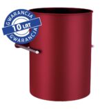 Kosz podblatowy regulowany MERIDA STELLA RED LINE, pojemność 30 l, czerwony