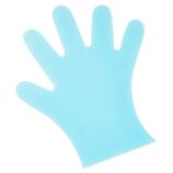 Rękawice hybrydowe antypoślizgowe niebieskie, opakowanie 200 szt., rozmiar L