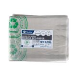 Worki na zużyte ręczniki papierowe, MERIDA ECO PAPER, 60 x 90 cm, pojemność 70 l, paczka 50 szt., BEZBARWNE, LDPE
