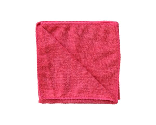 Ściereczka z mikrowłókna ECONOMY czerwona