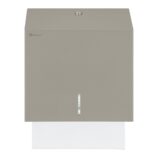 Pojemnik na ręczniki składane MERIDA STELLA STONE GREY LINE MAXI, szary kamienny