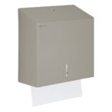 Pojemnik na ręczniki składane MERIDA STELLA STONE GREY LINE MAXI, szary kamienny