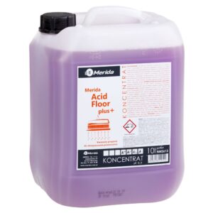 MERIDA ACID FLOOR PLUS 10 l, środek kwasowy do czyszczenia gresu i płytek antypoślizgowych