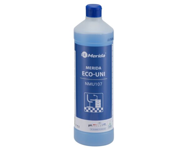 MERIDA ECO-UNI, ekologiczny, uniwersalny środek czyszczący, butelka 1 l, ECOLABEL MERIDA ECO-UNI, ekologiczny, uniwersalny środek czyszczący, butelka 1 l, ECOLABEL