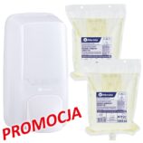 Dozownik mydła w pianie MERIDA HARMONY i 2 wkłady z mydłem MERIDA HARMONY SENSITIVE
