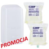 Automatyczny bezdotykowy dozownik mydła w pianie MERIDA HARMONY i 2 wkłady z mydłem MERIDA HARMONY SENSITIVE