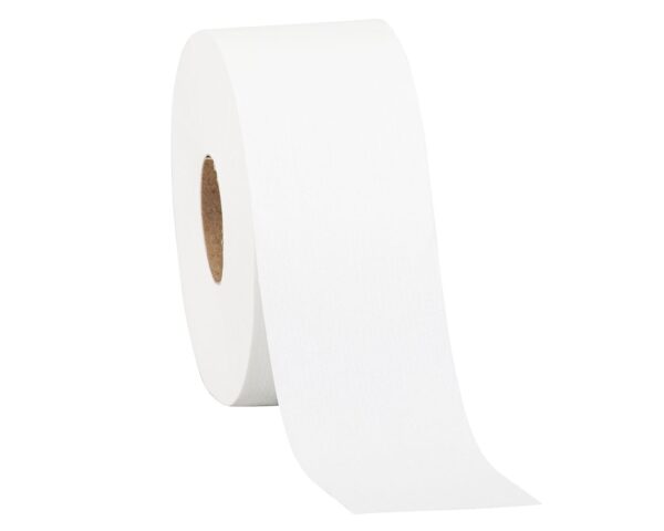 Papier toaletowy MERIDA TOP, biały, średnica 19 cm, długość 120 m, dwuwarstwowy, zgrzewka 12 szt., ECOLABEL Papier toaletowy MERIDA TOP, biały, średnica 19 cm, długość 120 m, dwuwarstwowy, zgrzewka 12 szt., ECOLABEL