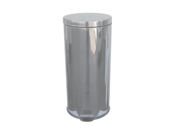 Kosz pedałowy KLASIK o poj. 30 l, błyszczący Kosz pedałowy KLASIK o poj. 30 l, błyszczący