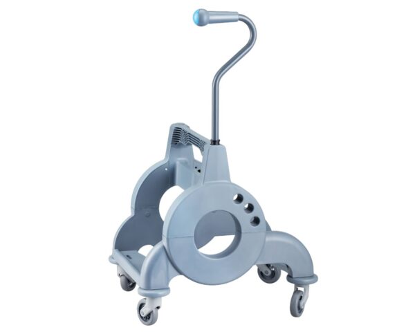 Wózek serwisowy do sprzątania, jednowiadrowy, wiadro 15 l, kuweta 8 l, prosta rączka, żółta prasa Wózek serwisowy do sprzątania, jednowiadrowy, wiadro 15 l, kuweta 8 l, prosta rączka, żółta prasa