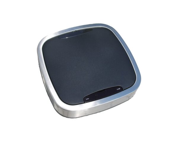 Kosz automatyczny SENSOR, bezdotykowy, kwadratowy, stal matowa 12 l Kosz automatyczny SENSOR, bezdotykowy, kwadratowy, stal matowa 12 l