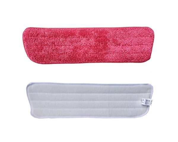 Mop z rzepem ECONOMY, mikrowłókno, 42/38 x 12 cm, czerwony Mop z rzepem ECONOMY, mikrowłókno, 42/38 x 12 cm, czerwony