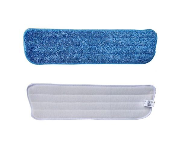 Mop z rzepem ECONOMY, mikrowłókno, 42/38 x 12 cm, niebieski