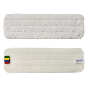 Mop z rzepem ECONOMY, mikrowłókno, 42 x 13 cm, biały