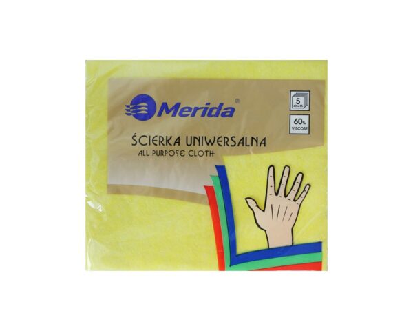 Ścierka uniwersalna żółta, paczka 5 szt. Ścierka uniwersalna żółta, paczka 5 szt.