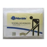 Ścierka do podłogi bawełniana biała 50 x 66cm