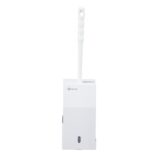 Szczotka do WC z uchwytem, mocowana do ściany MERIDA STELLA WHITE LINE, biała