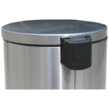 Kosz pedałowy TOP SILENT LUNA, pojemność 30 l, stal matowa