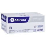 Ręczniki papierowe MERIDA CLASSIC, zielone, jednowarstwowe, 4000 szt.