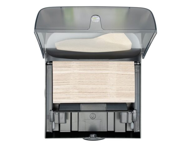 Pojemnik na serwetki gastronomiczne, czarny, tworzywo sztuczne, nablatowy, obrotowy Pojemnik na serwetki gastronomiczne, czarny, tworzywo sztuczne, nablatowy, obrotowy