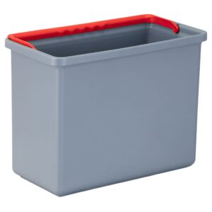 Wiadro 7 l, czerwona rączka